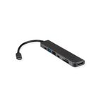 VALUE 12.99.1136 replicatore di porte e docking station per laptop Cablato USB 3.2 Gen 2 (3.1 Gen 2) Type-C Nero, Grigio