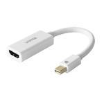 Unitek Adattatore Mini DisplayPort con HDMI Unitek Y-6331 Bianco 20 cm