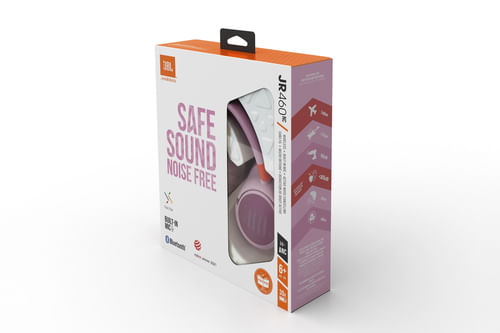 Cuffie-over-ear-JBL-JR-460-NC-con-cancellazione-del-rumore-per-bambini-in-rosa