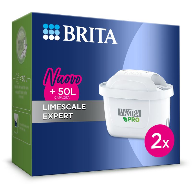 Brita-Filtro-per-acqua-MAXTRA-PRO-Limescale-Expert-Pack-2---NUOVA-GENERAZIONE---Ideale-per-bevande-calde--massima-protezione-dal-calcare