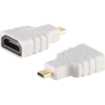 Shiverpeaks BS77413-W adattatore per inversione del genere dei cavi HDMI-A HDMI-D Bianco