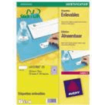 Avery - Entfernbarer Klebstoff - weiß - A4 (210 x 297 mm) 25 Etikett(en) (25 Bogen x 1) Etiketten