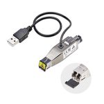 StarTech.com Dongle convertitore multimediale da fibra Gigabit a RJ45 Ethernet