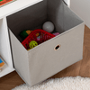HOMCOM-Mobiletto-Portagiochi-per-Bambini-3-12-Anni-con-Ruote-e-Salvaspazio-90x30x37.9cm-Bianco