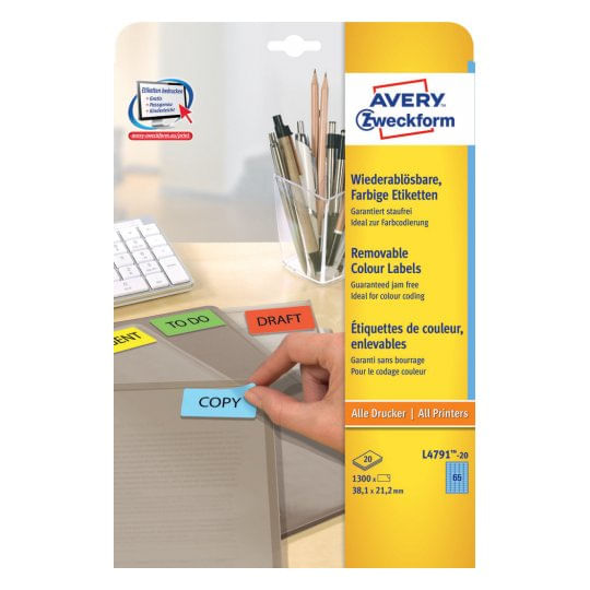 Avery---Etichette---adesive-rimovibili---Blu---381-x-212-mm-1300-etichetta-e---20-fogli-x-65-