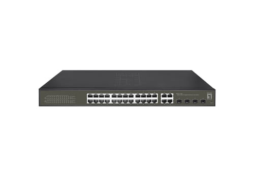 LevelOne-GES-2128P-switch-di-rete-Gestito-L2-Gigabit-Ethernet--10-100-1000--Supporto-Power-over-Ethernet--PoE--Nero