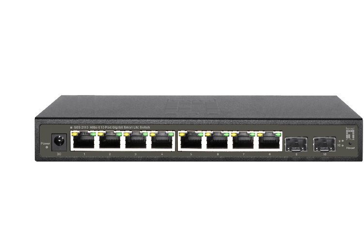 LevelOne-GES-2110-switch-di-rete-Gestito-L2-Gigabit-Ethernet--10-100-1000--Nero