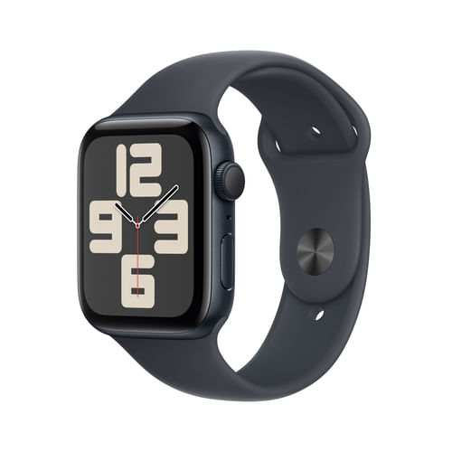 Apple-Watch-SE-GPS-44mm-Cassa-Alluminio-Mezzanotte-con-Mezzanotte-Sport-Band---M-L