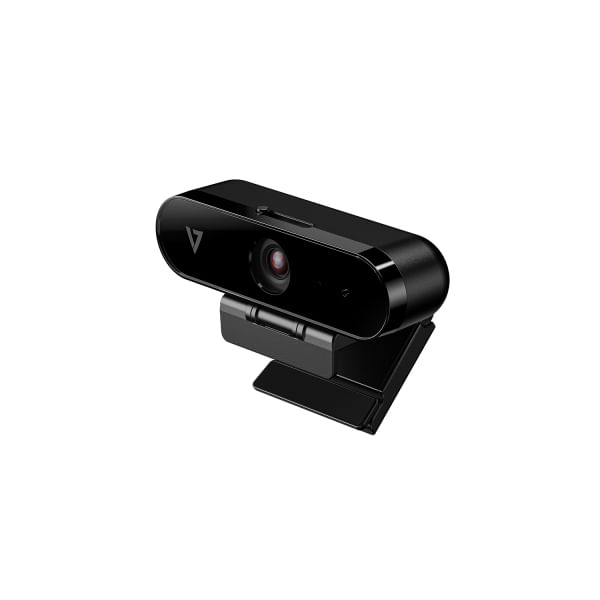 V7-UHD-Webcam---90-fps---Nero---USB-3.0---3840-x-2160-Video---Messa-a-fuoco-automatica---Clip-supporto-per-treppiede---Zoom-digitale-5x---ePTZ---Tracciamento-AI-Inquadratura---Microfono---Notebook-Monitor