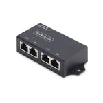 StarTech.com Iniettore PoE+ Midspan a 2 Porte Gigabit - Alimentatore Power Over Ethernet 10/100/1000Mbps