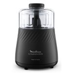 Moulinex DP710810 tritaverdure elettrico 0,5 L 800 W Nero, Trasparente