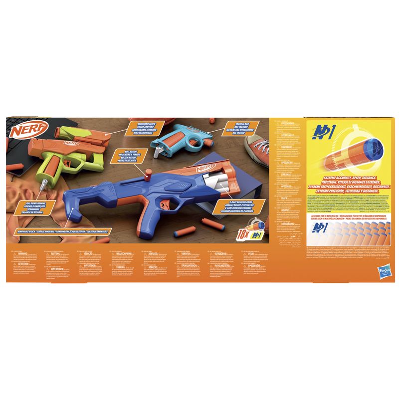 Nerf-N-Series-N--Series---Gear-Up-Pack-confezione-da-3-blaster-18-dardi-N1-giocattoli-per-giochi-all-aperto-per-bambini-e-bambine-dagli-8-anni-in-su