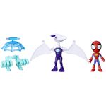 Hasbro Marvel Spidey e I Suoi Fantastici Amici, Dino-Webs Personaggio e Accessori, Ghostasaurus e Spidey