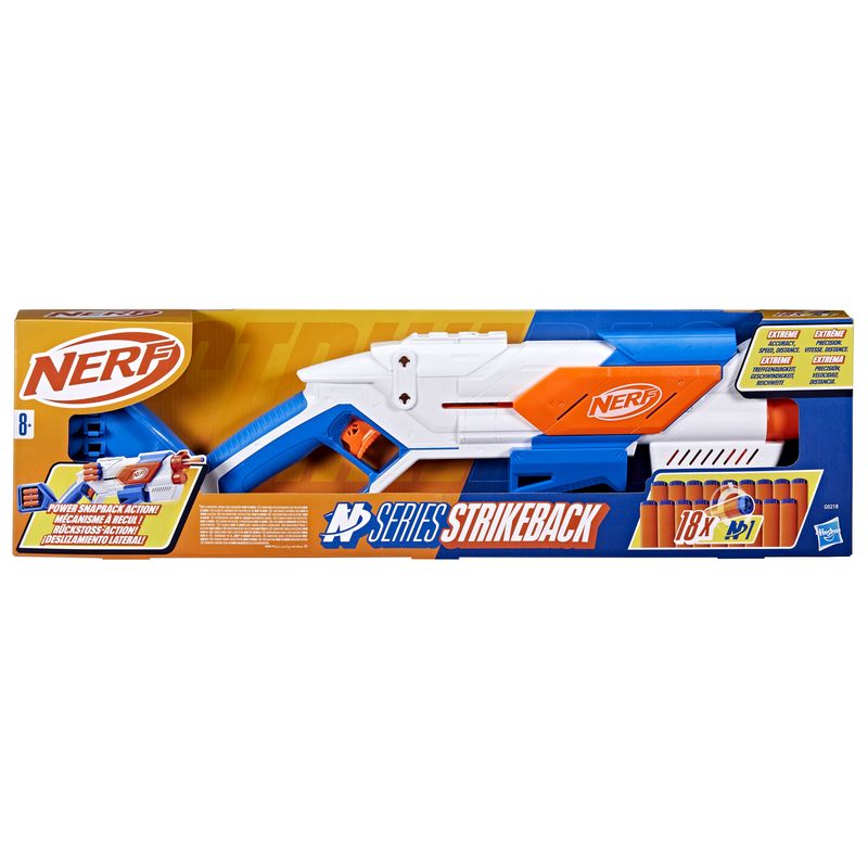 Nerf-N-Series-Strikeback-blaster-con-18-dardi-N1-caricatore-interno-da-6-dardi-giocattoli-per-bambini-e-bambine-dagli-8-anni-in-su