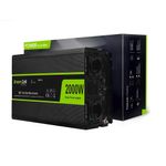 Green Cell INV11 adattatore e invertitore Auto 2000 W Nero