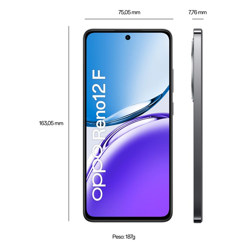 Oppo-Reno12-F-8-256Gb-6.67---Amoled-120Hz-Dual-Sim-Matte-Gray