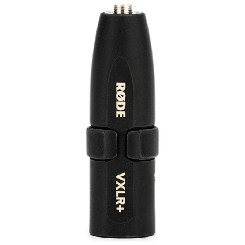 RØDE-VXLR--adattatore-per-inversione-del-genere-dei-cavi-3.5mm-TRS-mini-jack-XLR-Nero