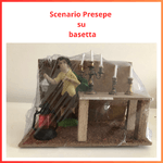 Accessori per presepe artigianale statuine presepio presepi decorazioni di natale vintage addobbi natalizi creazioni fai da te