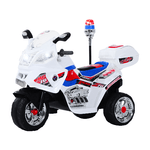 HOMCOM Moto Elettrica Motoretta per bambini 3 Ruote con Musica, Luci 112 × 51 × 72.5cm