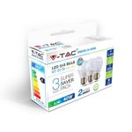 V-TAC VT-2176 lampada LED Bianco 6400 K 5,5 W E27 F