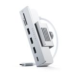 Satechi ST-UCICHS replicatore di porte e docking station per laptop USB 3.2 Gen 1 (3.1 Gen 1) Type-C Argento