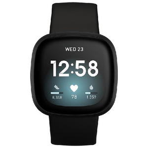 Fitbit Versa 3 4,01 cm (1.58") AMOLED 40 mm Digitale Nero Wi-Fi GPS (satellitare)