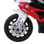 HOMCOM-Moto-Elettrica-per-Bambini-Max.-20kg-con-Licenza-BMW-3-Ruote-Batteria-Ricaricabile-6V-Bianco-Rosso-66x37x44cm