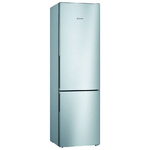 Bosch Serie 4 KGV39VLEAS frigorifero con congelatore Libera installazione 343 L E Acciaio inossidabile