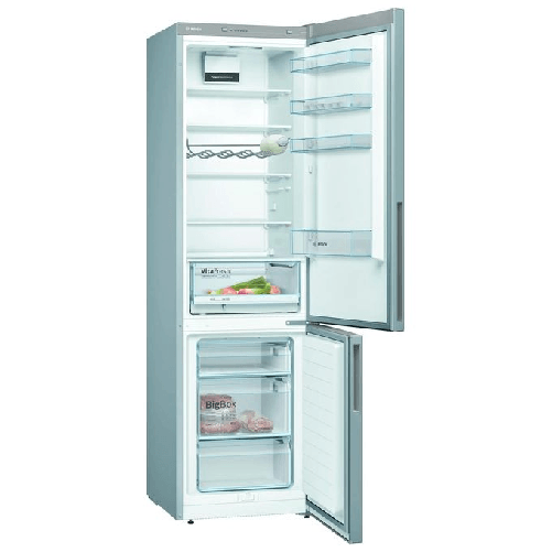 Bosch-Serie-4-KGV39VLEAS-frigorifero-con-congelatore-Libera-installazione-343-L-E-Acciaio-inossidabile