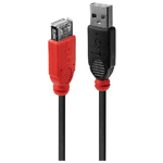 Lindy 42817 cavo USB 5 m USB 2.0 USB A Nero