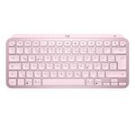 Logitech MX Keys Mini tastiera RF senza fili  Bluetooth QWERTY Inglese Rosa (MXKEYS MINI WRLS ILLUMINATED KB - ROSE - US