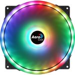 Aerocool Duo 20 Case per computer Ventilatore 20 cm Nero