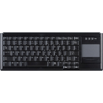 Active Key AK-4400-GU tastiera USB QWERTZ Tedesco Nero