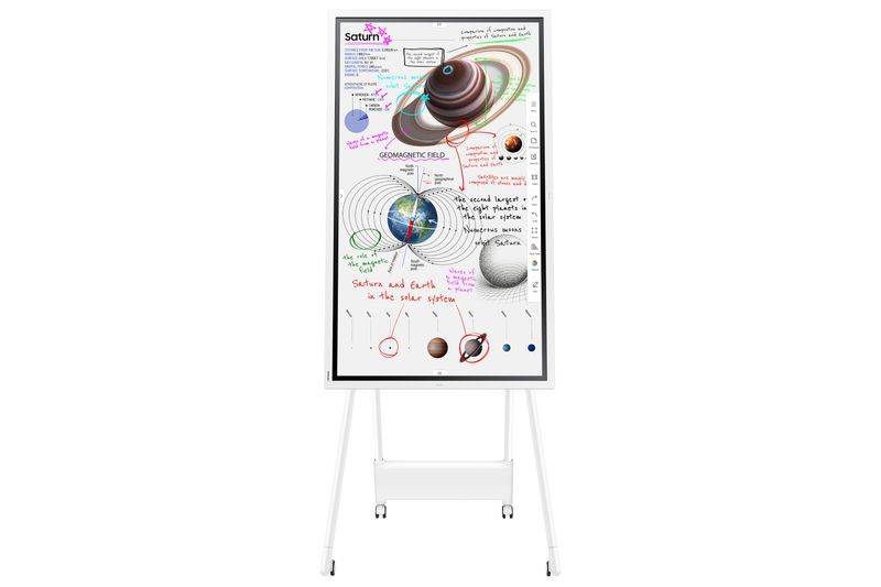 Samsung-Flip-Pro-WM55B-Pannello-piatto-interattivo-1397-cm--55--VA-Wi-Fi-350-cd-m²-4K-Ultra-HD-Bianco-Touch-screen-Processore-integrato-Tizen-16-7