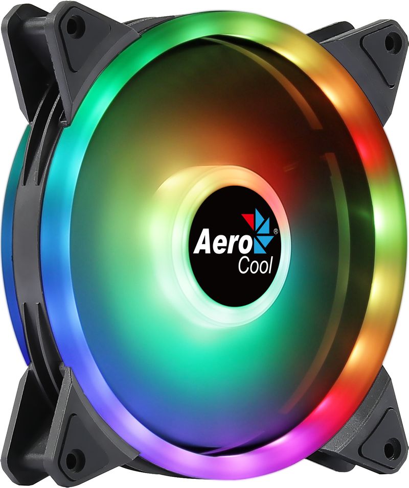 Aerocool-Duo-14-Case-per-computer-Ventilatore-14-cm-Nero--Aerocool-Duo-14-RGB-LED-Fan---140mm-