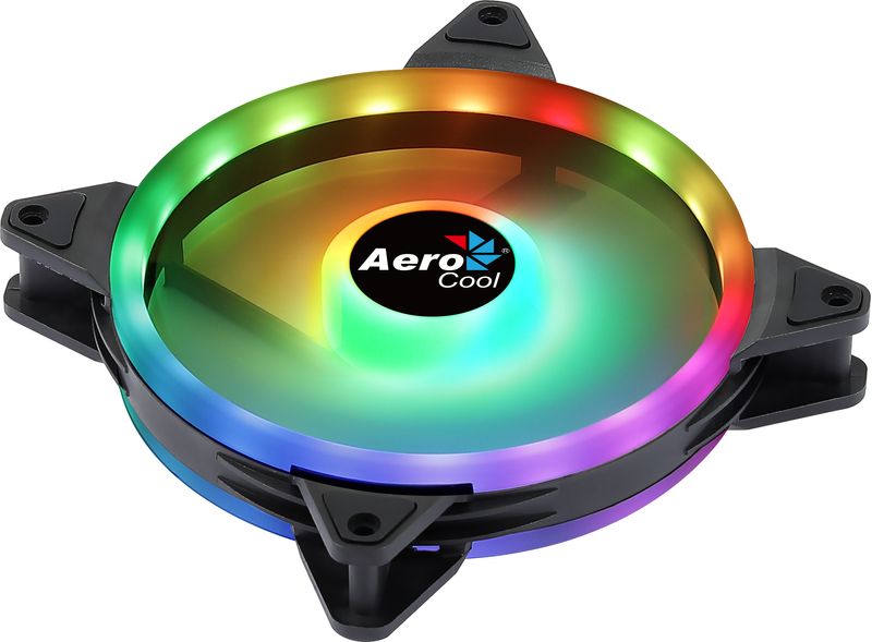 Aerocool-Duo-14-Case-per-computer-Ventilatore-14-cm-Nero--Aerocool-Duo-14-RGB-LED-Fan---140mm-