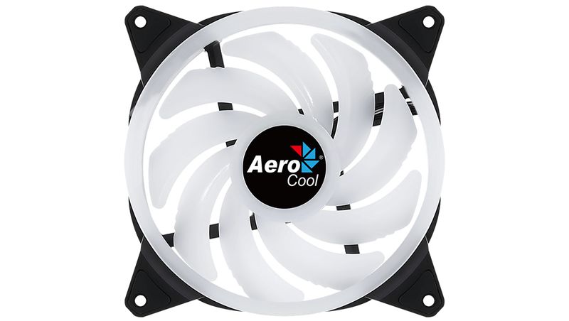 Aerocool-Duo-14-Case-per-computer-Ventilatore-14-cm-Nero--Aerocool-Duo-14-RGB-LED-Fan---140mm-