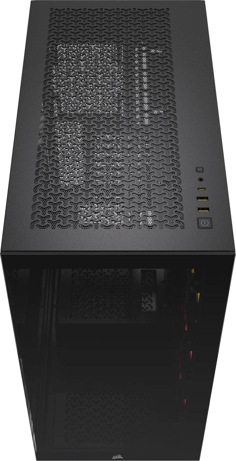 Corsair-iCUE-LINK-3500X-RGB-Midi-Tower-Nero--Corsair-iCUE-LINK-3500X-RGB-Gaming-Case-w--Glass-Side---Front-E-ATX-3x-RGB-