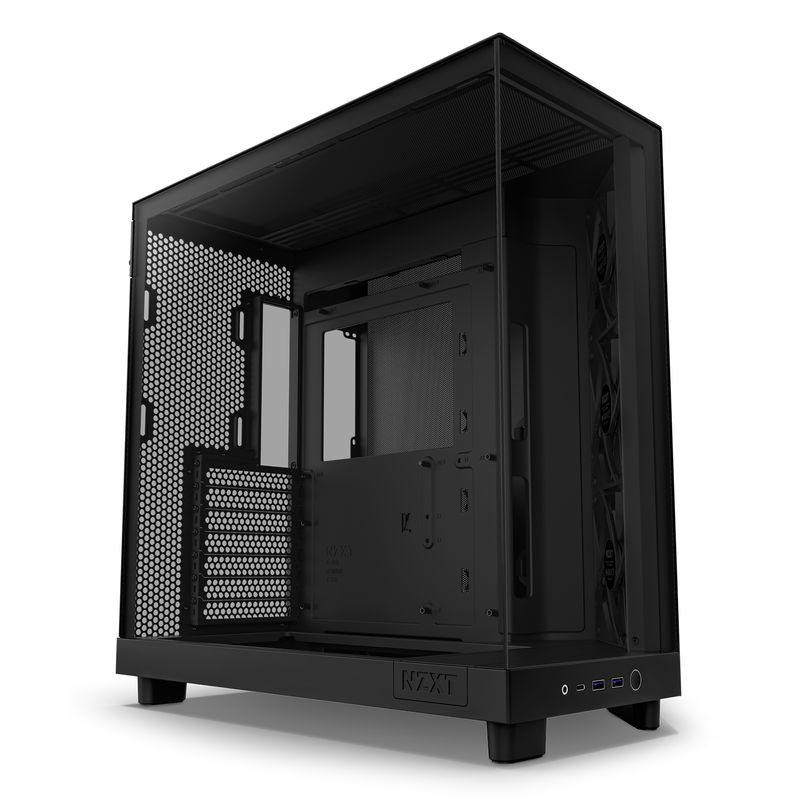 NZXT-H6-Air-Flow-Midi-Tower-Nero--NZXT-H6-Air-Flow-Dual-Black-Mid-Tower-Cs-