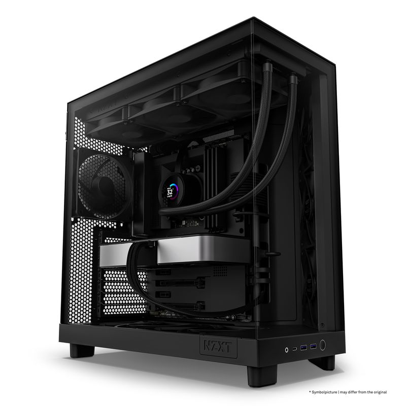 NZXT-H6-Air-Flow-Midi-Tower-Nero--NZXT-H6-Air-Flow-Dual-Black-Mid-Tower-Cs-