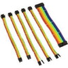 Kolink-COREADEPT-EK-RBW-cavo-di-alimentazione-interno-035-m--Kolink-Core-Adept-Braided-Cable-Extension-Kit---Rainbow-