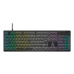 Corsair K55 CORE RGB tastiera Gaming USB QWERTZ Tedesco Nero