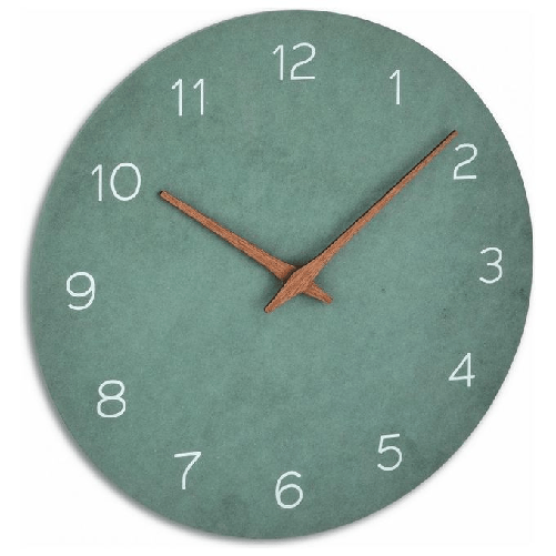 TFA-Dostmann-60.3054.04-wall-table-clock-Parete-Quartz-clock-Cerchio-Verde