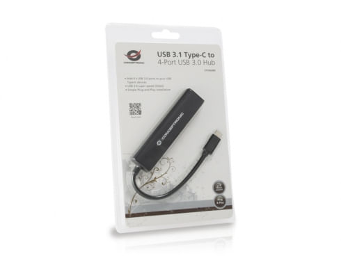 Conceptronic-CTC4USB3-USB-3.2-Gen-2--3.1-Gen-2--Type-C-5000-Mbit-s