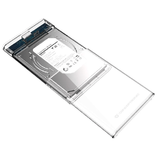 Conceptronic-DANTE03T-contenitore-di-unita--di-archiviazione-Box-esterno-HDD-SSD-Trasparente-2.5-