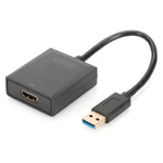 Digitus DA-70841 cavo di interfaccia e adattatore USB 3.0 HDMI Nero