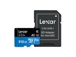 Lexar-633x-512-GB-MicroSDXC-UHS-I-Classe-10--512GB-Lexar-microSDXC-UHS-I-High-Speed-with-Adapter-Class-10-