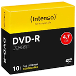 Intenso DVD-R 4.7GB, 16x 4,7 GB 10 pz