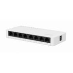 Gembird NSW-G8-01 switch di rete Non gestito Gigabit Ethernet (10/100/1000) Bianco