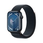 Apple Watch Series 9 45 mm Digitale 396 x 484 Pixel Touch screen Nero Wi-Fi GPS satellitare (APPLE WATCH SERIES 9 GPS 45